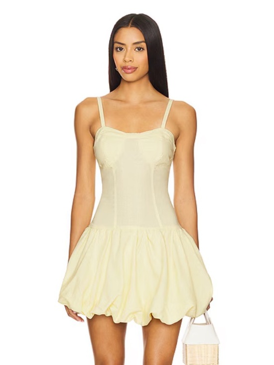 Blank NYC Dresses & Skirts - BLANK NYC Bubble Mini Dress - Bread and Butter
